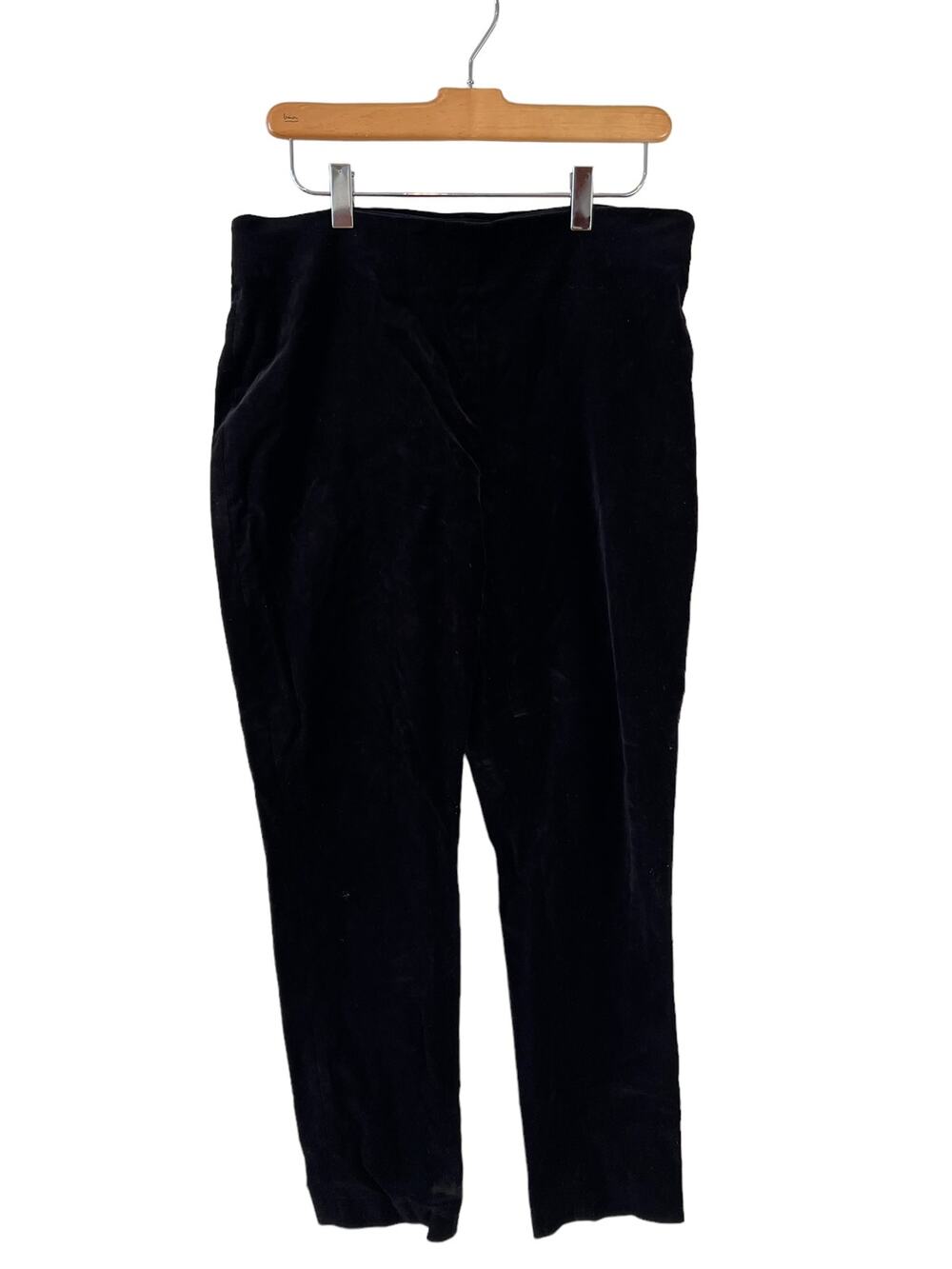 Ralph Lauren LRL Black Velvet Pants 10